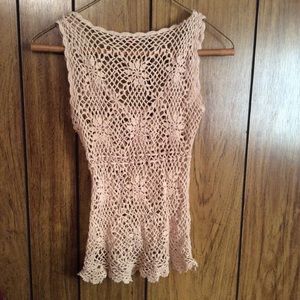 J.J. Basics Junior’s Medium Crochet Top